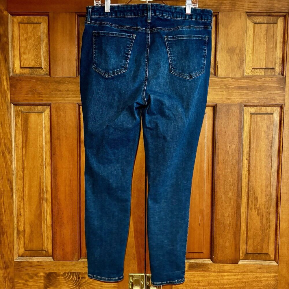 NYDJ Skinny Denim Jeans Women's Size 14 Lift Tuck Technology Medium Wash - Picture 4 of 10